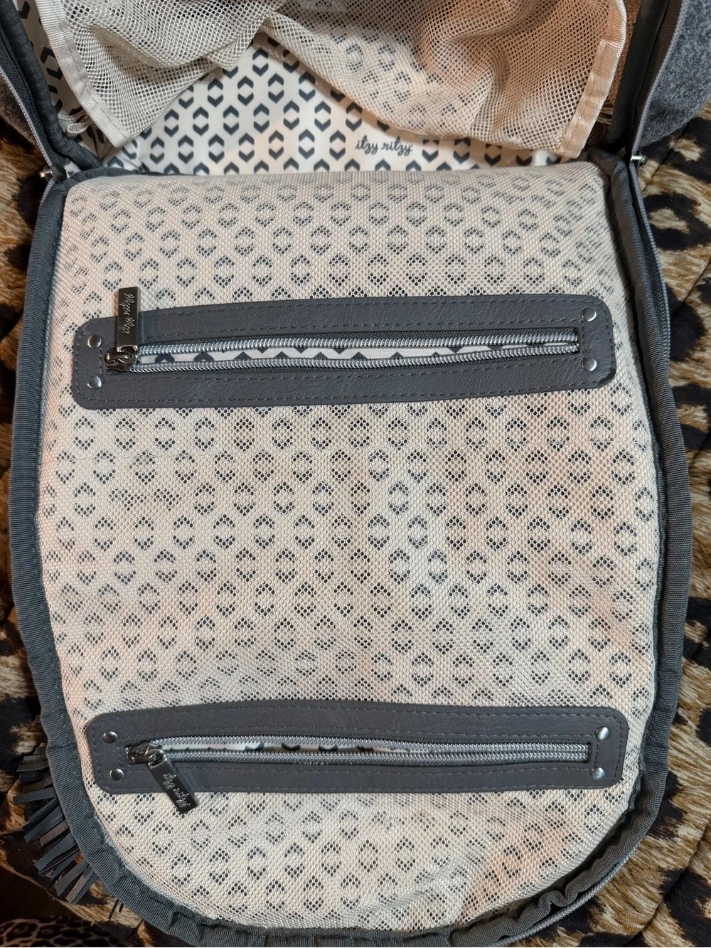 Itzy Ritzy (discontinued) Greyson Boss Bag with strolle caddy & sanitizer holder